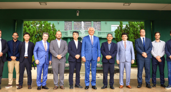 Caiado recebe patrocinadores da MotoGP 2026